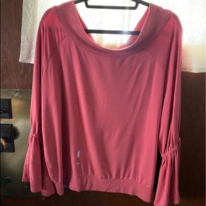 Express one eleven pink blouse sz lg soft